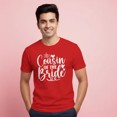Cousin of Bride Custom T-Shirt