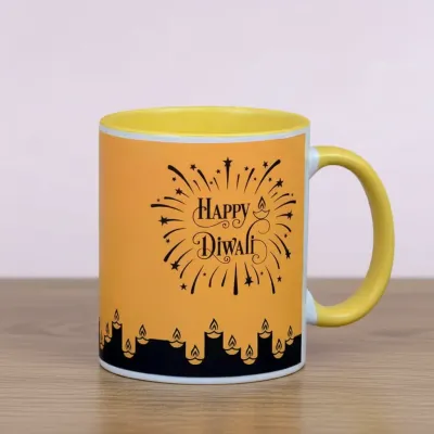 Personalized Diwali Coffee Mug Gift