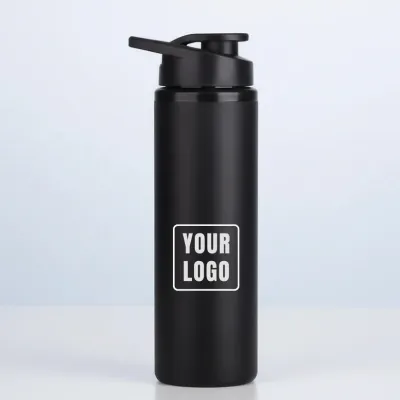 Custom Black Stainless Steel Sipper