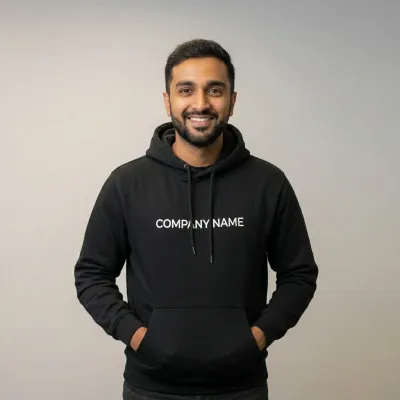 Company Name Printed Hoodie