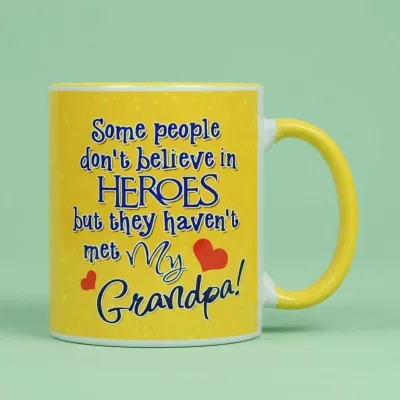 Grandpa Hero Quote Mug
