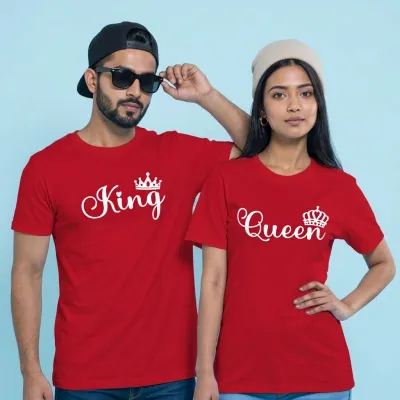 King & Queen Couple Combo Set
