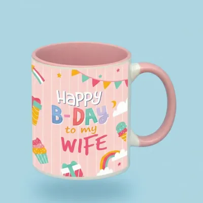 Cute Birthday Mug for Wife