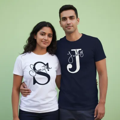 Custom Name Printed T-shirt