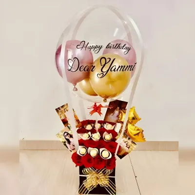 Romantic Customised Balloon Bouquet