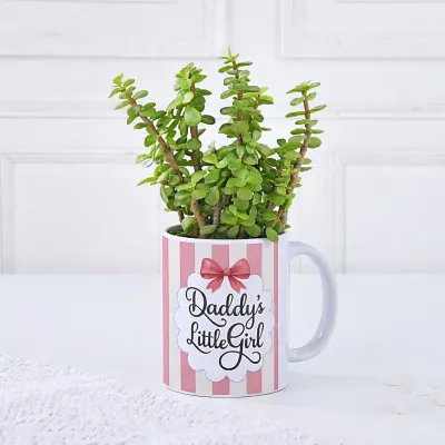 Cute Mug Plant Gift for Dad