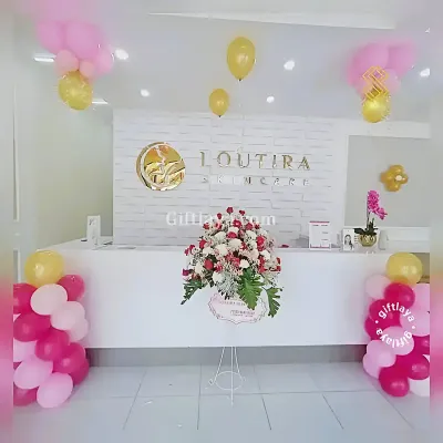 Office Inauguration Balloon Setup