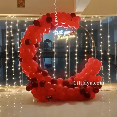 Love Proposal Decoration