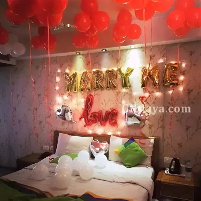 Balloon Proposal Decoration