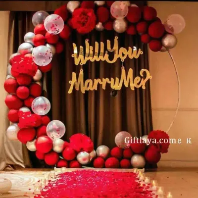 Marry Me Ring Decoration