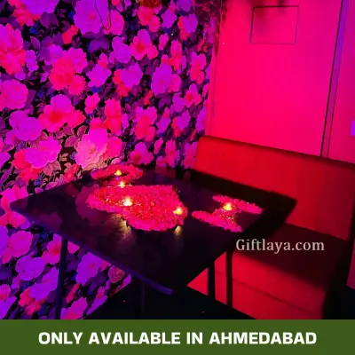 Romantic Dinner Date Setup