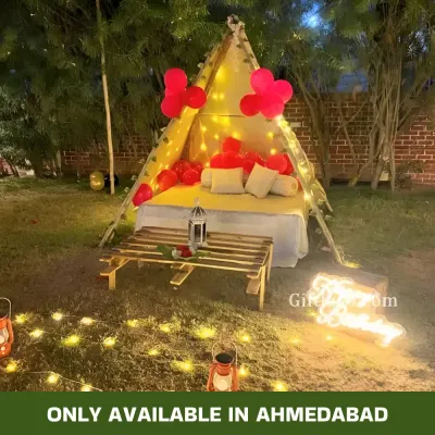 Propose with a Candle Light Dinner