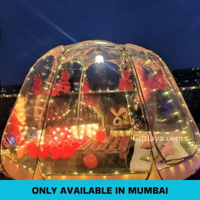 Exclusive Rooftop Dinner Setup