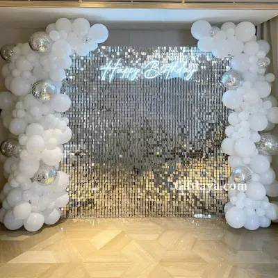 Birthday Sequence Decoration