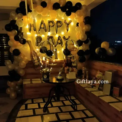 Night Birthday Decoration