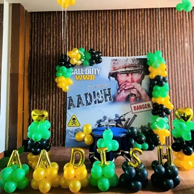 Call of Duty Birthday Decoration