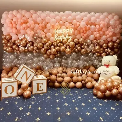 Teddy Bear Balloon Birthday Decoration