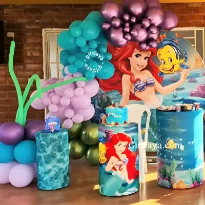 Premium Mermaid Birthday Decoration