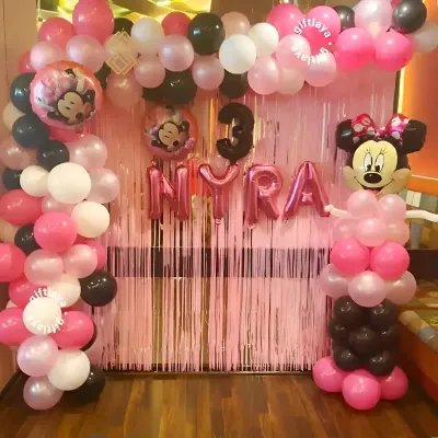 Minnie Mouse Theme Decoration