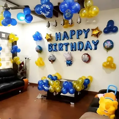 Peppa Pig Birthday Hall Decoration