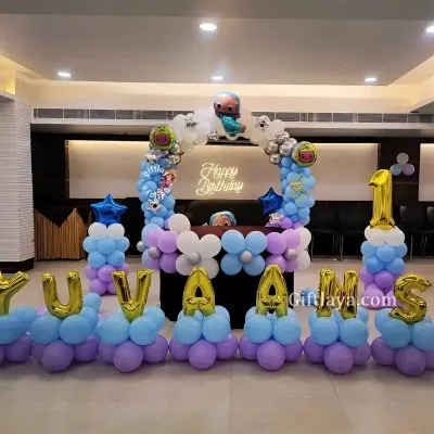 Simple Cocomelon Stage Decoration
