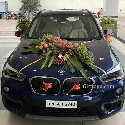 Floral Decorations for Wedding Car