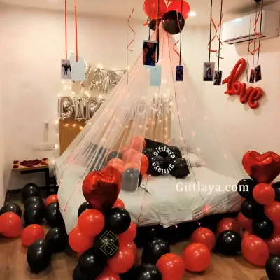 Romantic Red Theme Decoration