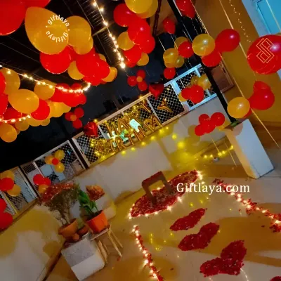 Romantic Terrace Decoration