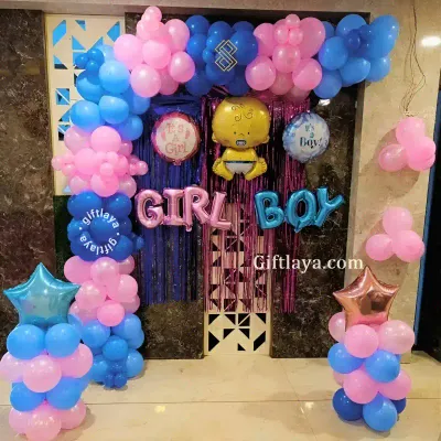 Simple Godh Bharai Decoration