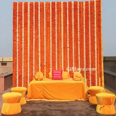 Haldi Decoration Flower
