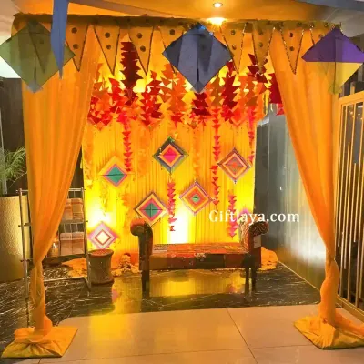 Colorful Backdrop Decoration