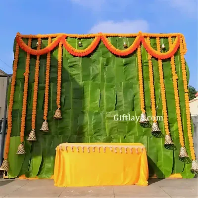 Trendy Haldi Decoration