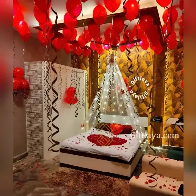 Bed Canopy Wedding Room Decoration