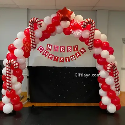 Red and White Christmas