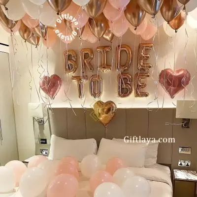 Bachelorette Room Setup