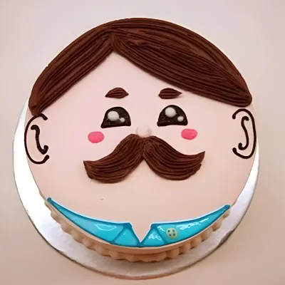 Father Face Cake