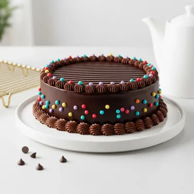Sugar Free Truffle Cake