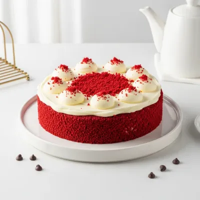 Red Velvet Cake for Birthday