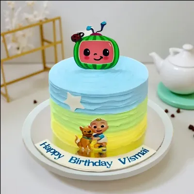 Cocomelon Cake for Birthday