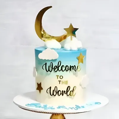 Welcome Baby Cake