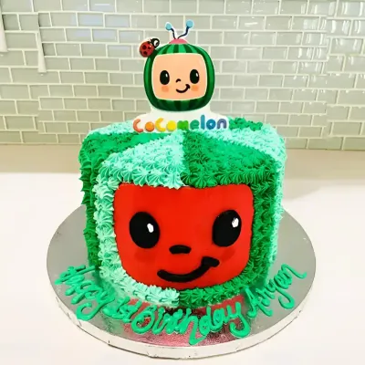 Cocomelon Birthday Cake