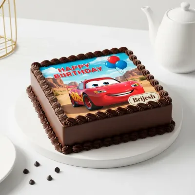 Car Cream Cake
