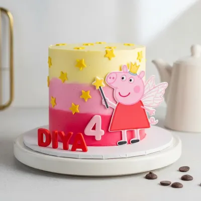 Peppa Pig Cake for Girls
