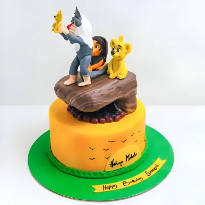 Lion King Theme Cake