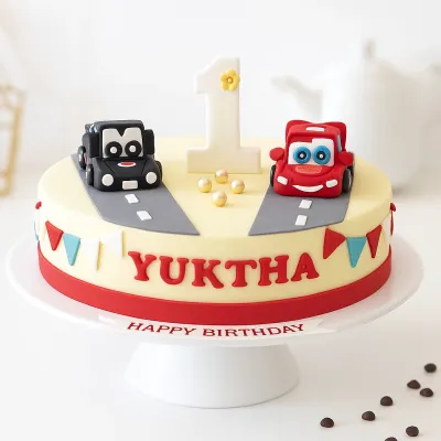 Racing Car Cake