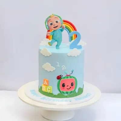 Cocomelon Fondant Cake