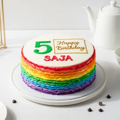 Pastel Rainbow Cake
