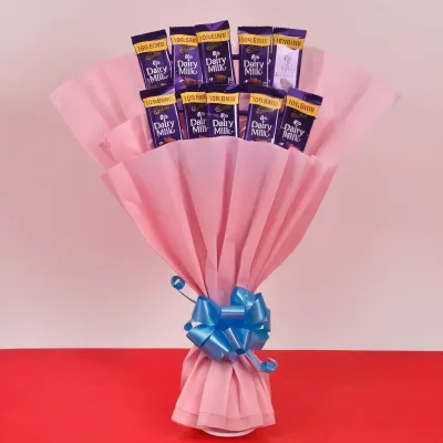 Dairy Milk Bouquet for Birthday