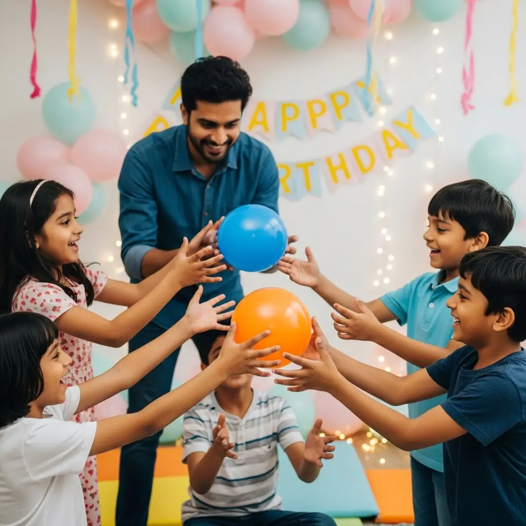 Game Organizer For Kid Birthday Party