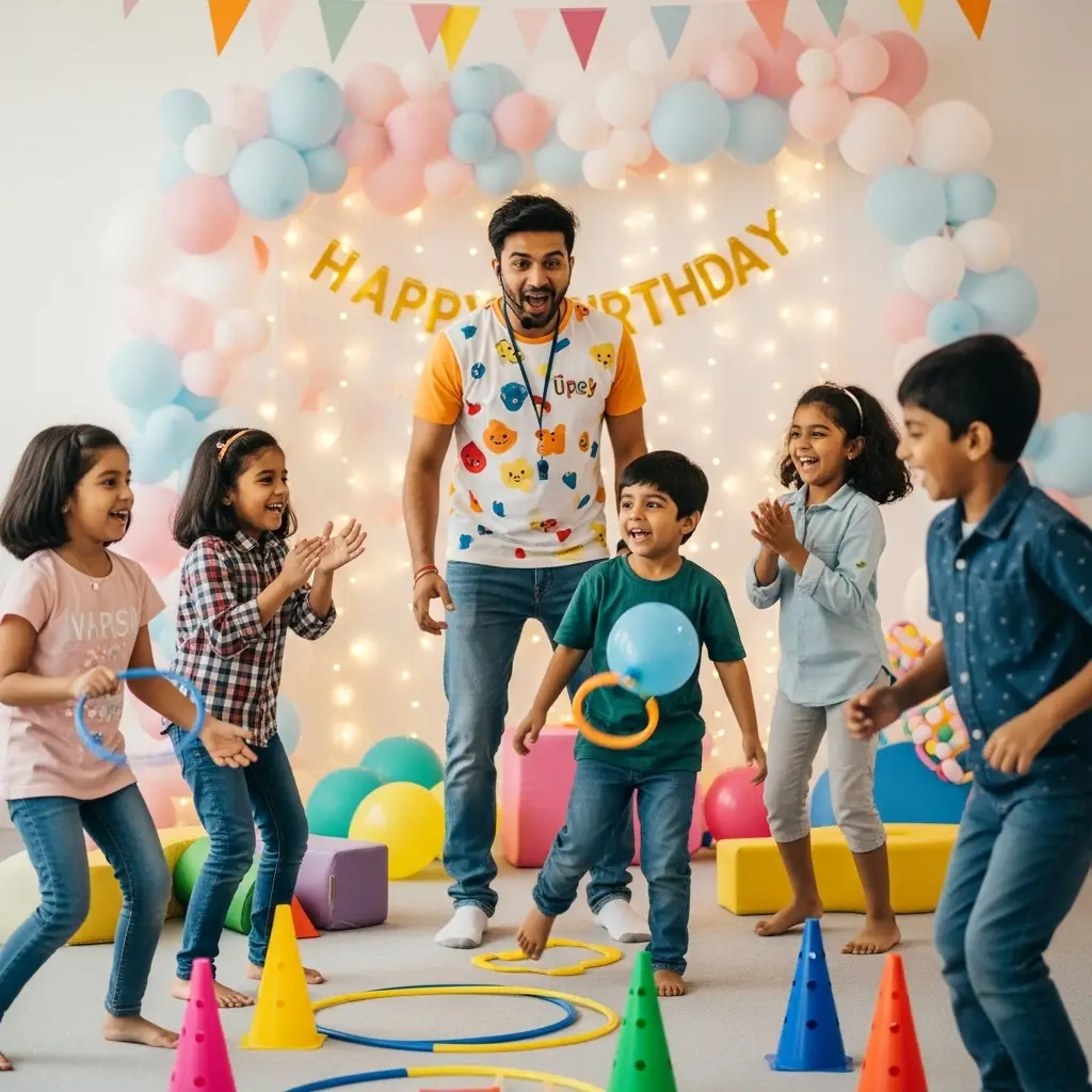 Game Organizer For Kid Birthday Party